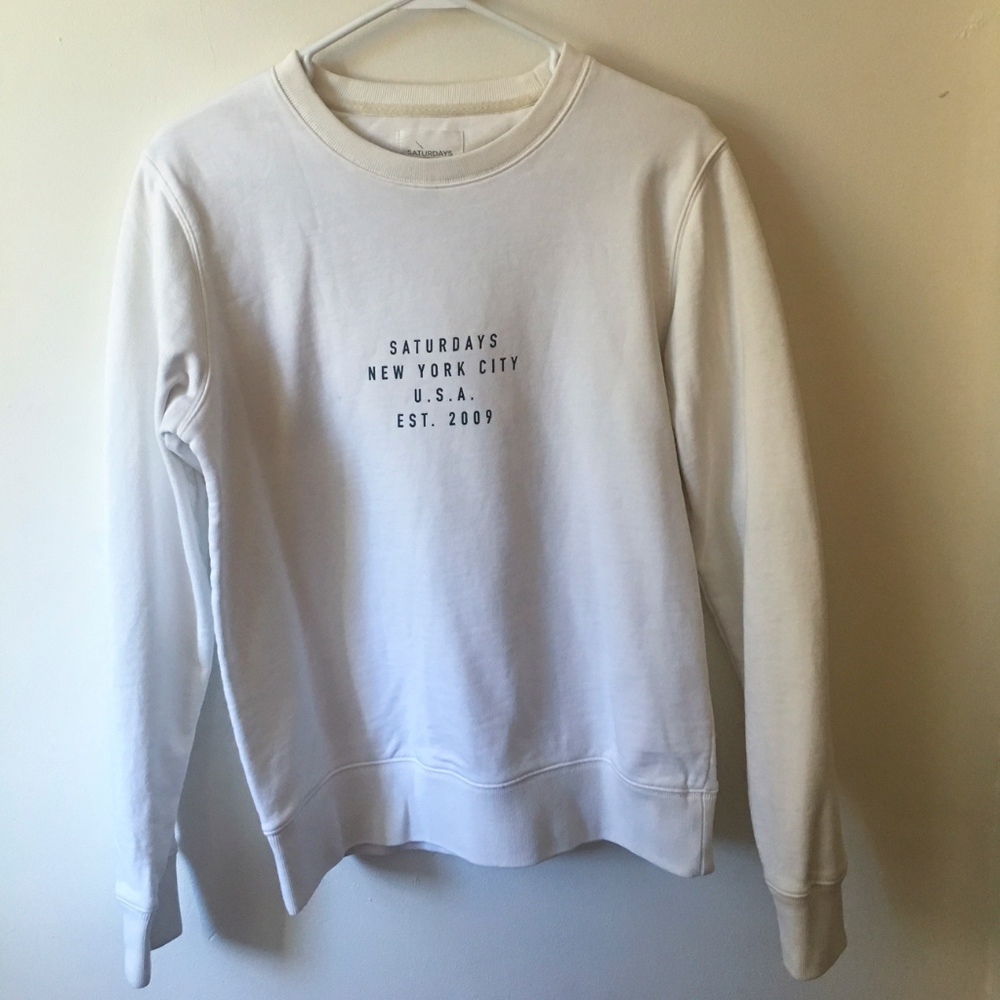 Saturdays NYC Crewneck Long Sleeve Shirt